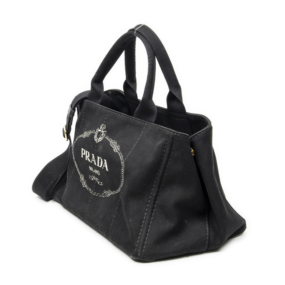 Prada Medium Canapa Tote - Picture 2 of 10